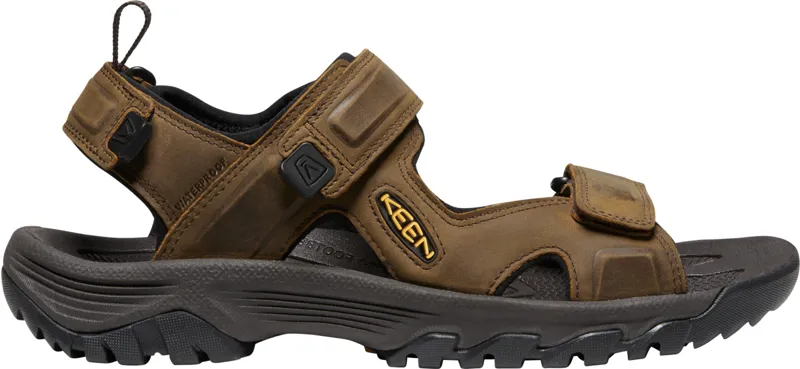 Keen Targhee III Open Toe Leather Sandal in Bison -2