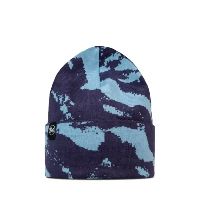 Buff Knitted Beanie in Erlan Midnight Navy