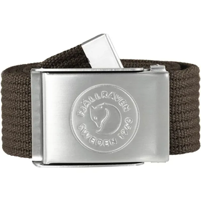 Fjallraven 1960 Logo Belt in Dark Olive