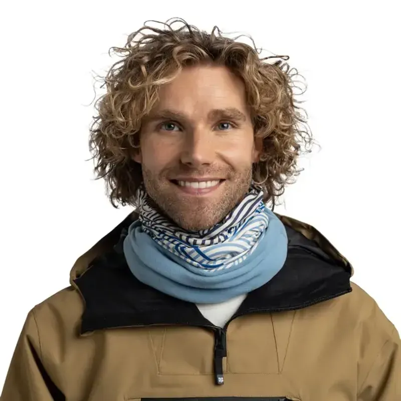 Buff Polar Multifunctional Neckwear in Sakry Lake Blue-2