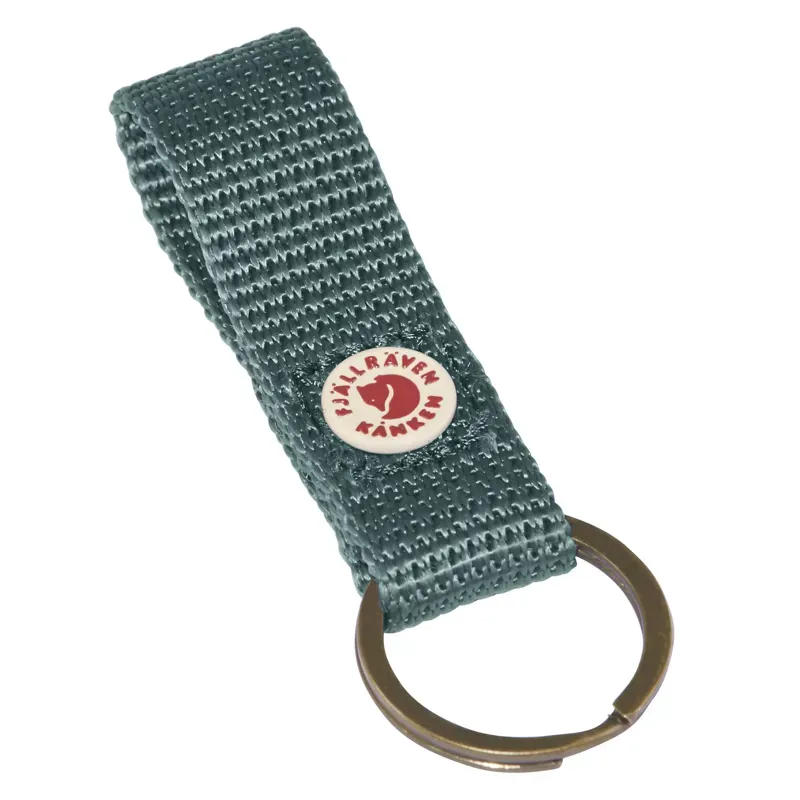 Fjallraven Kanken Keyring in Frost Green