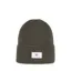 Buff Knitted Beanie in Drisk Beetle Green