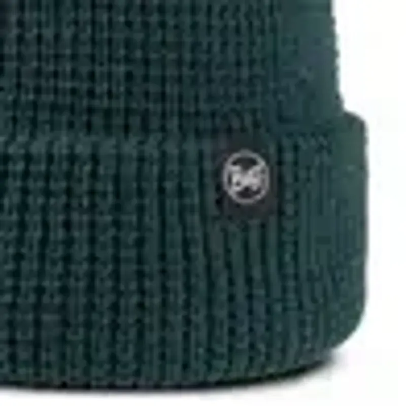 Buff Knitted Beanie in Naro Teal-1
