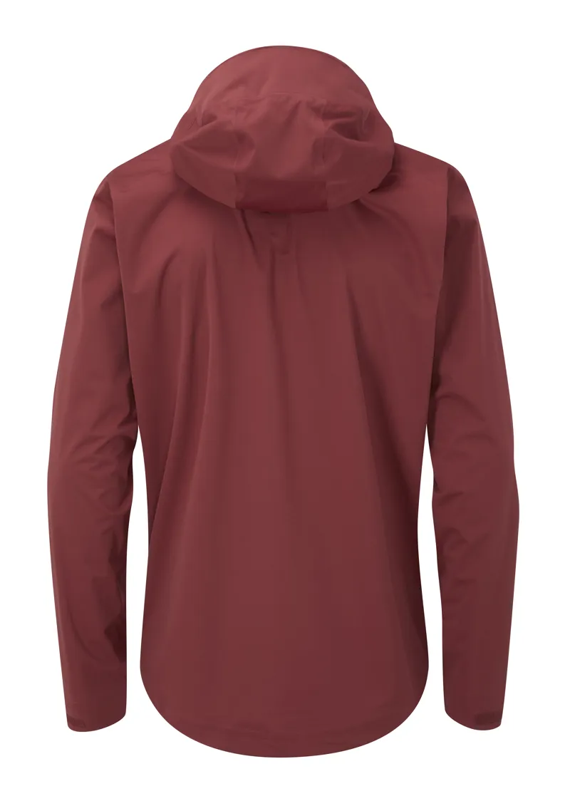 Rab Kinetic 2.0 Mens Waterproof Jacket in Oxblood Red -1