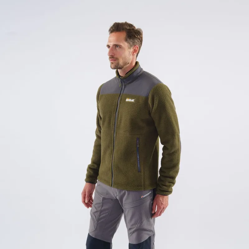 Montane Chonos Mens Fleece Jacket in Kelp Green-3