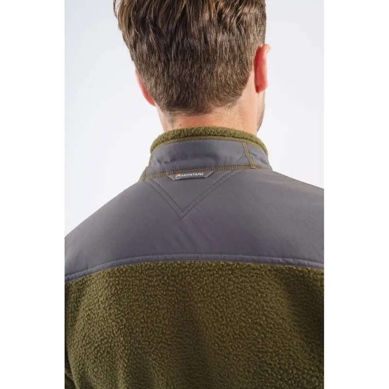 Montane Chonos Mens Fleece Jacket in Kelp Green-6