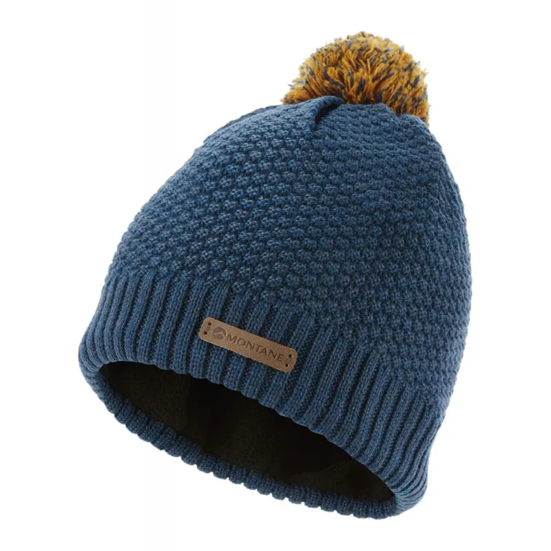 Montane Beta Bobble Beanie Hat in Narwhal Blue