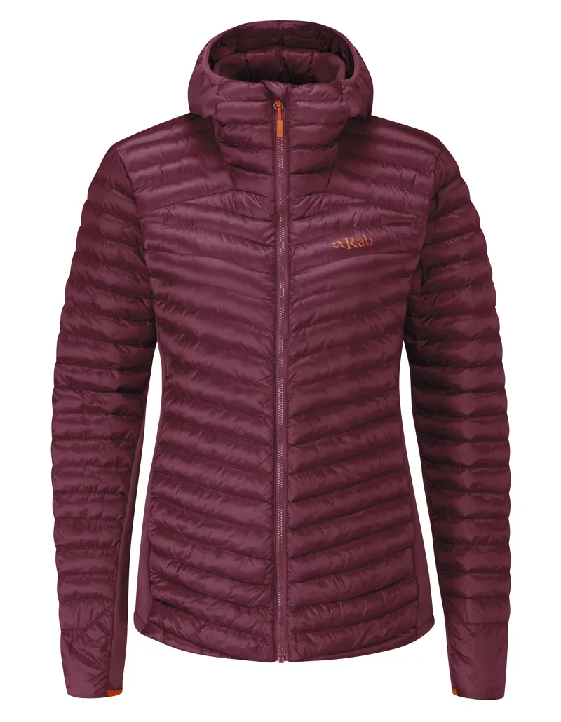 Rab Cirrus Flex 2.0 Womens Insulated Hoody in Deep Heather