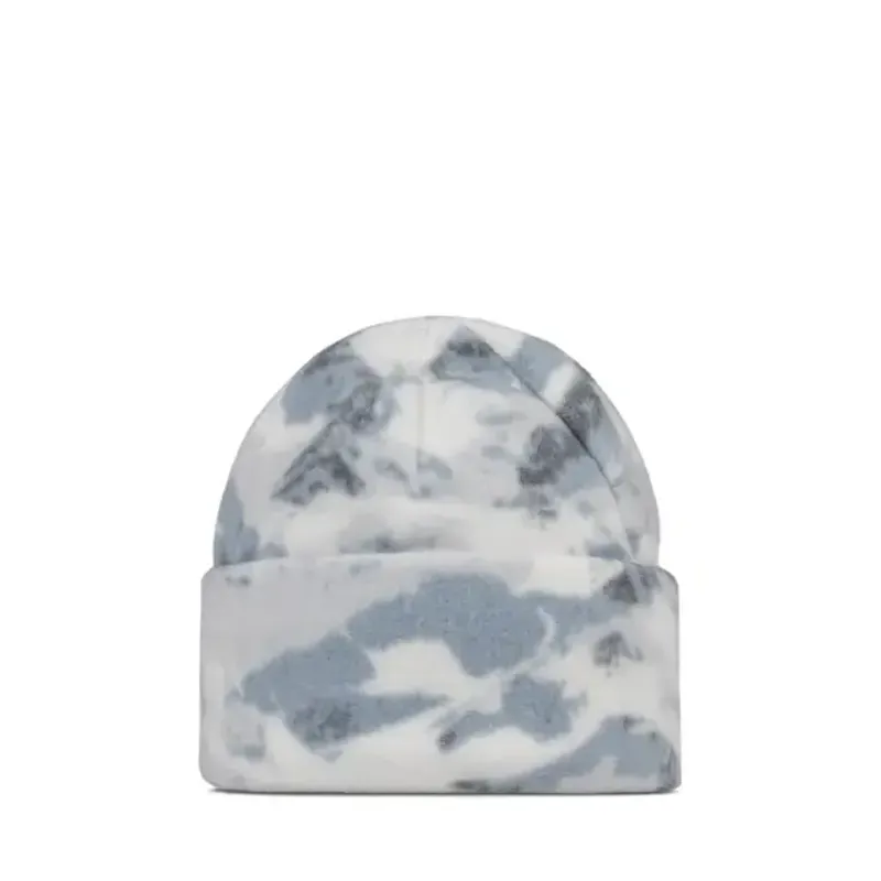 Buff Polar Prints Beanie In Comat Snow