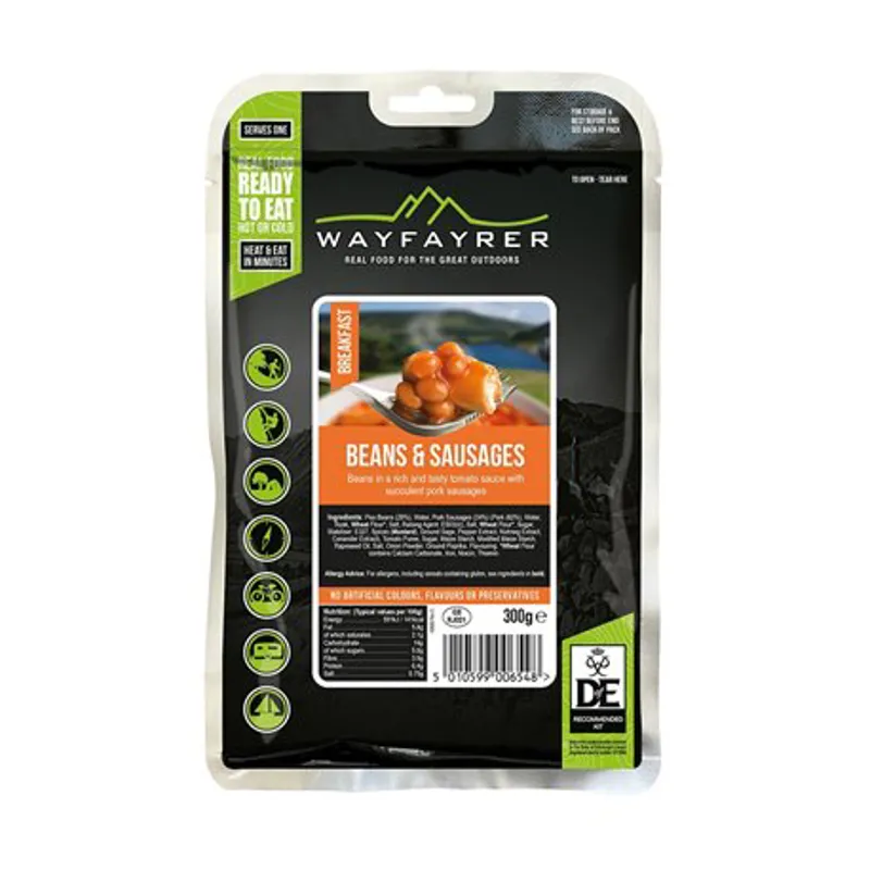 Wayfayrer Food Beans and Sausage Meal