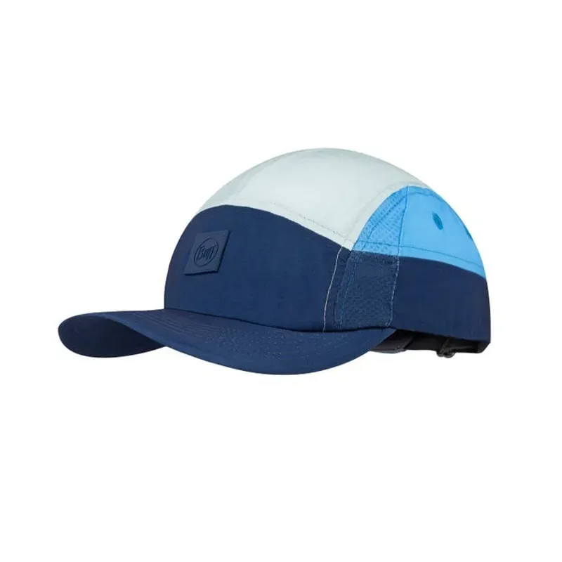 Buff S/M 5 Panel Go Cap in Domus Dark Denim
