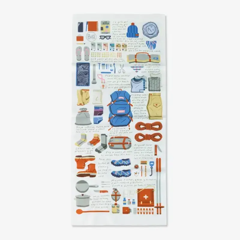 Buff Camino de Santiago CoolNet UV Neckwear in Guia Peregrino-1