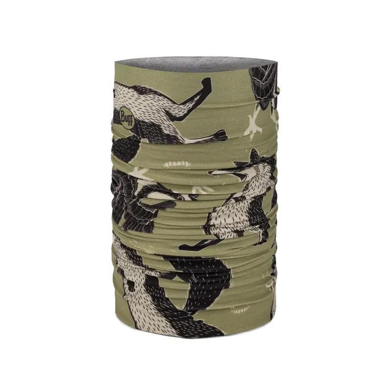 Buff CoolNet UV Neckwear in Rub Chomp Khaki