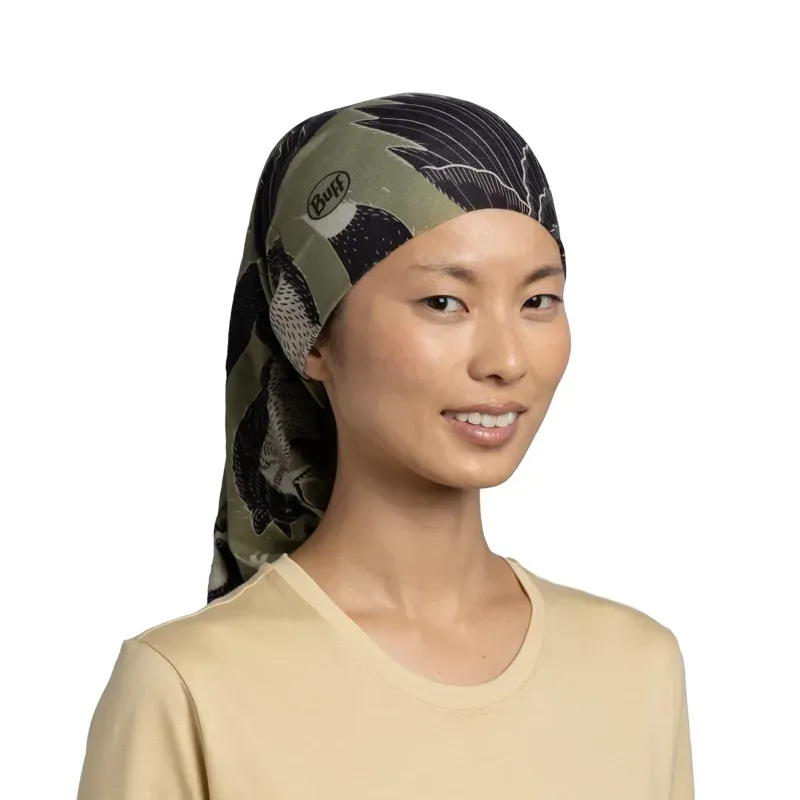 Buff CoolNet UV Neckwear in Rub Chomp Khaki-3
