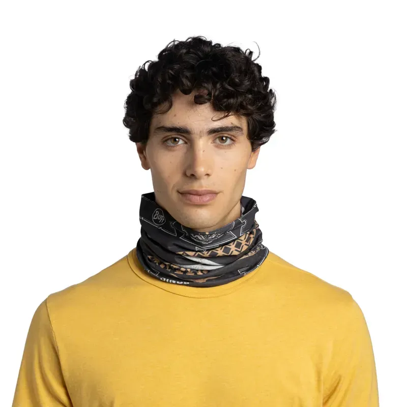 Buff CoolNet UV Neckwear in Uster Graphite-2