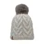 Buff Knitted And Fleece Band Beanie in Caryn Cru