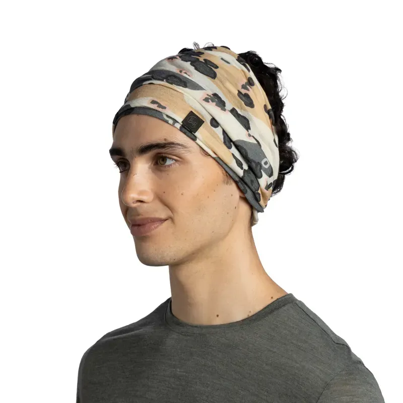 Buff Merino Lightweight Prints Neckwear in Ugal Multi-3