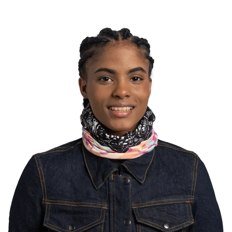 Buff Original EcoStretch Neckwear in Camo Cash Pink-2
