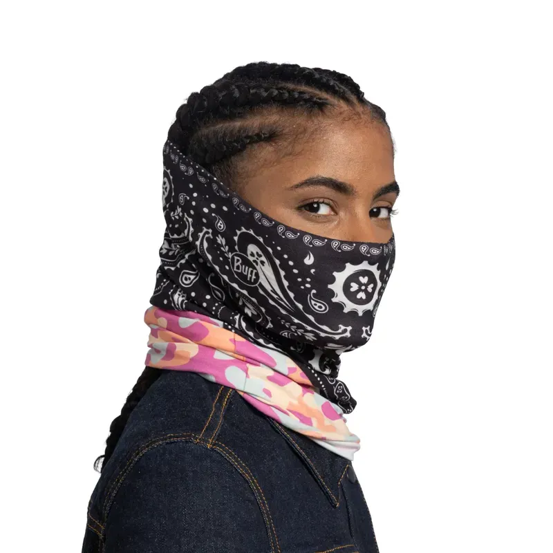 Buff Original EcoStretch Neckwear in Camo Cash Pink-3