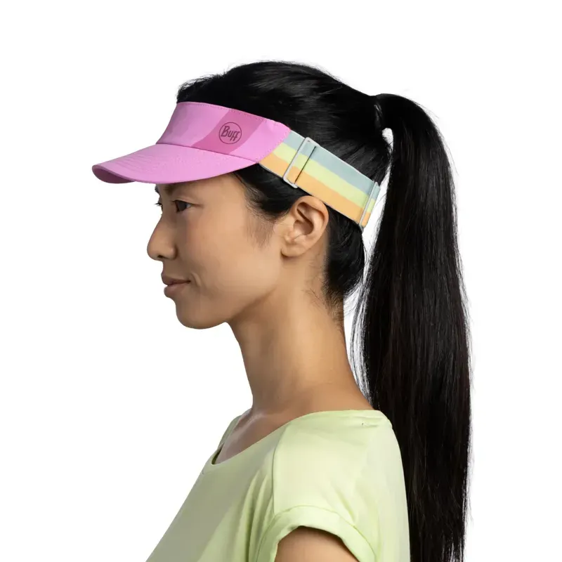 Buff Speed Visor in Solid Iris-3