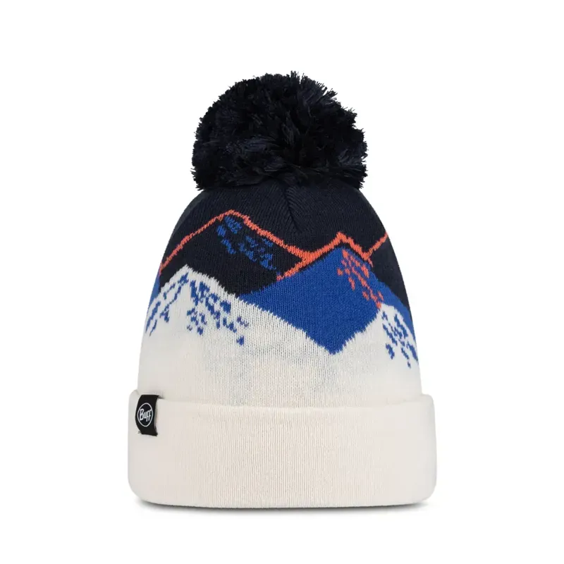 Buff Knitted Beanie in Tatik Whisper