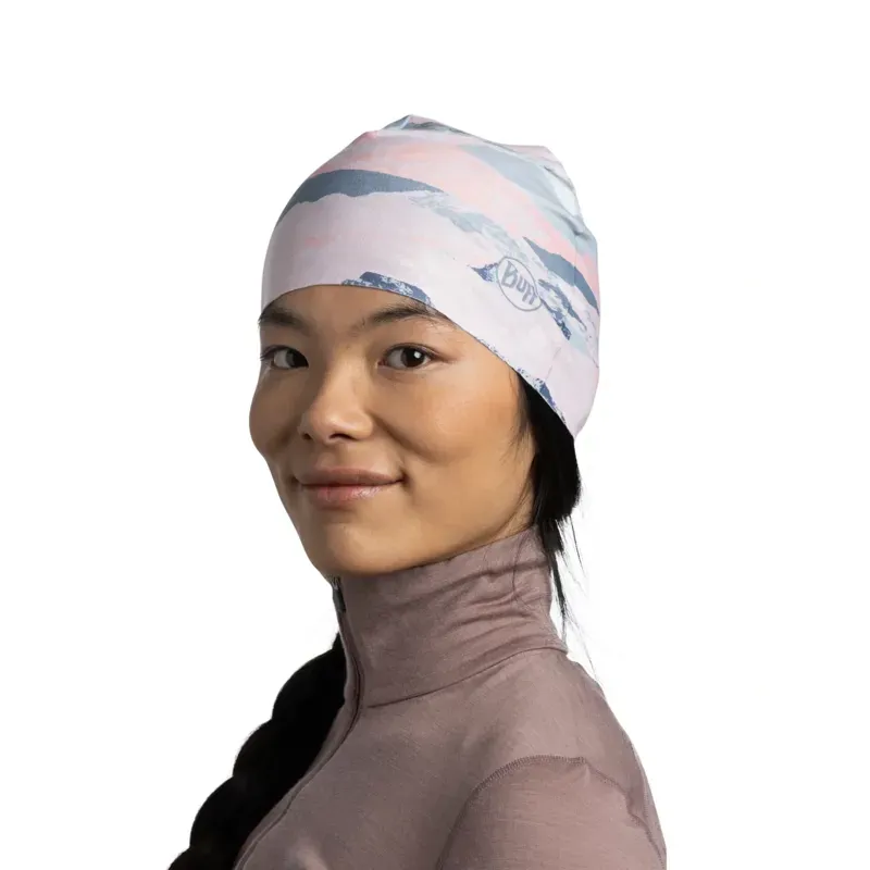 Buff ThermoNet Beanie in Aghra Rosewood-2