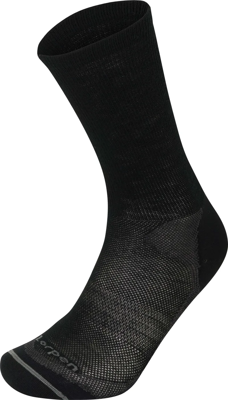 Lorpen T2 Liner Merino Wool Socks in Black