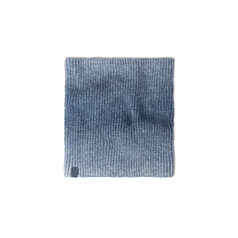 Buff Knitted and Polar Neck Warmer in Marin Palace Blue-1