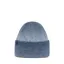 Buff Knitted Beanie in Marin Palace Blue