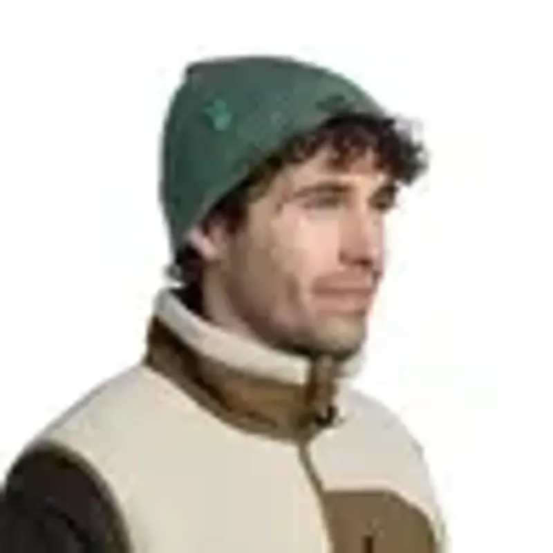 Buff Knitted Beanie in Merix Opaline-3