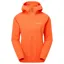 Montane Women's Tenacity Hooded Softshell Jacket In Tigerlily