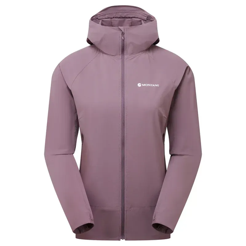 Montane Women's Tenacity Nano Hooded Softshell Jacket In Moonscape