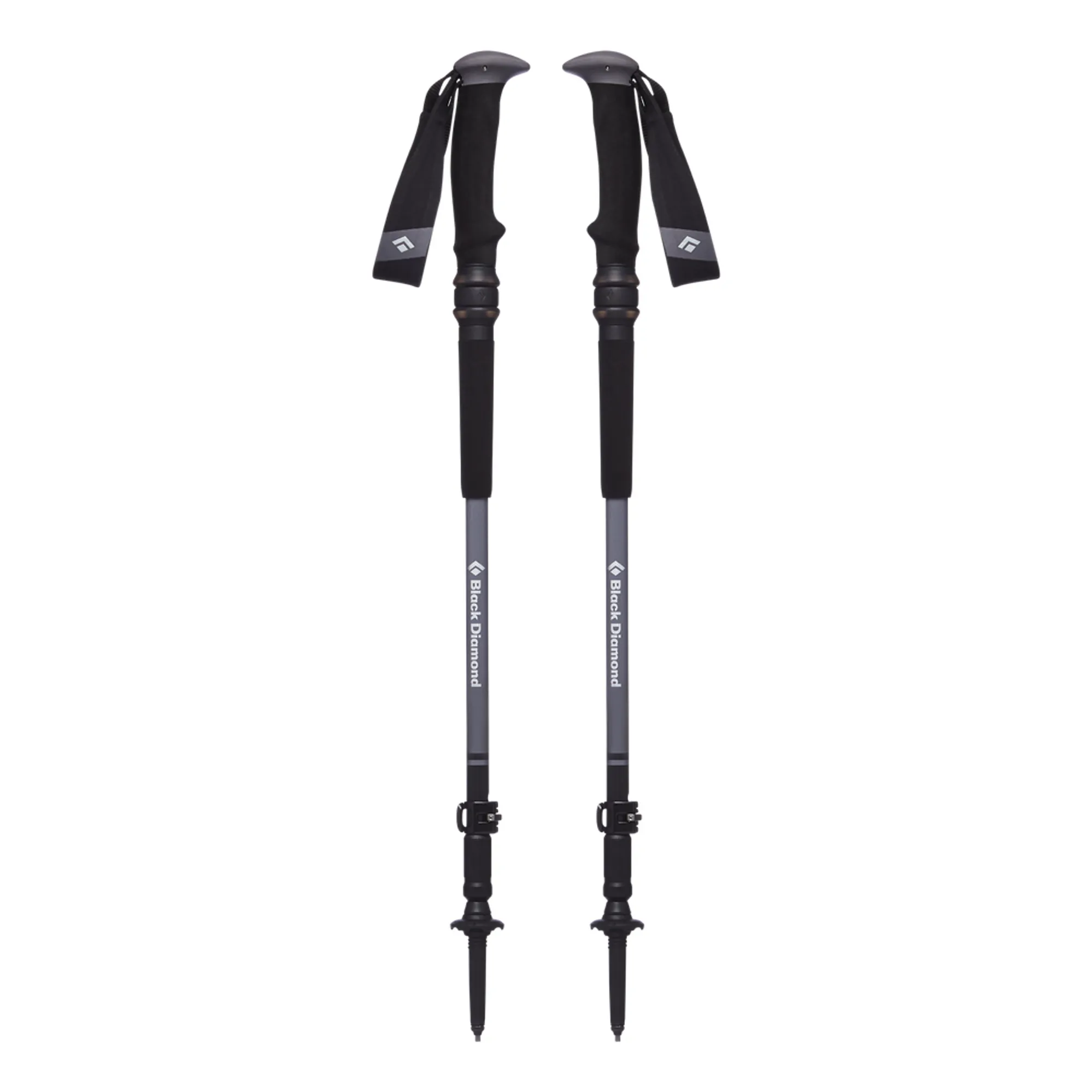 Black Diamond Trail Pro Shock Trek Poles in Granite