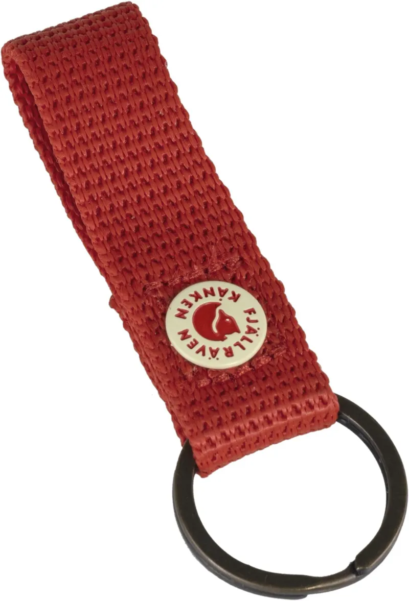 Fjallraven Kanken Keyring in True Red