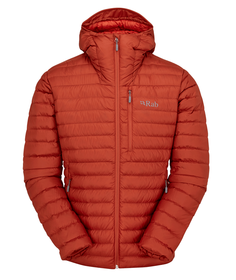 Rab Microlight Alpine Down Jacket in Tuscan Red