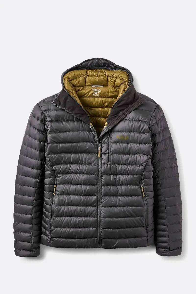 Rab Microlight Alpine Down Hoody in Anthracite