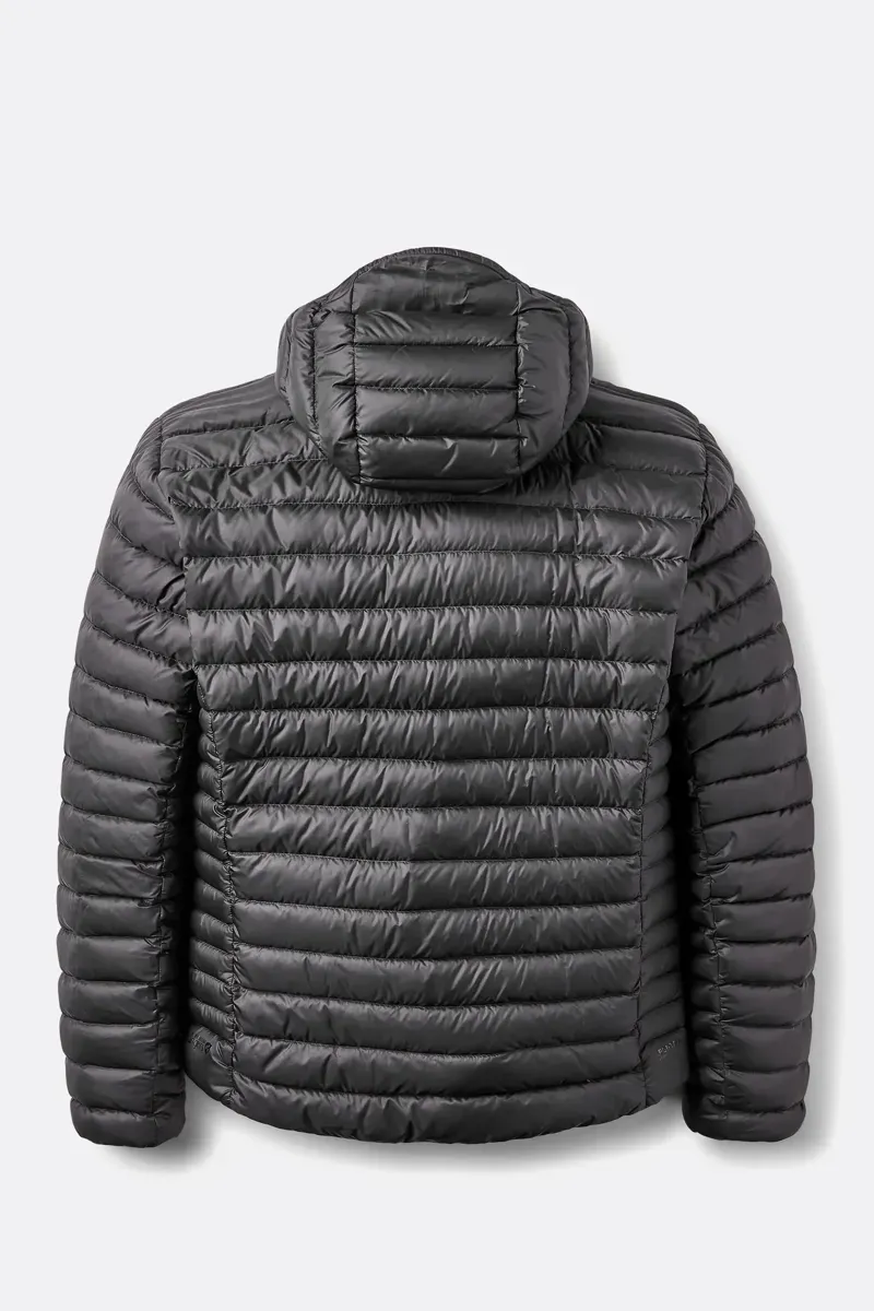Rab Microlight Alpine Down Hoody in Anthracite-1