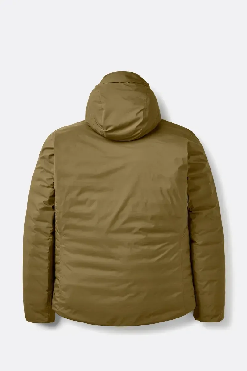 Rab Men's Microlight Shield Waterproof Down Jacket in Oak-1