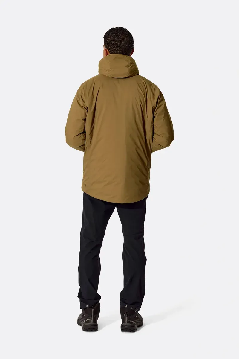 Rab Men's Microlight Shield Waterproof Down Jacket in Oak-5