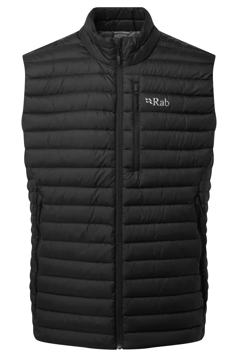 Rab Microlight Down Vest in Black