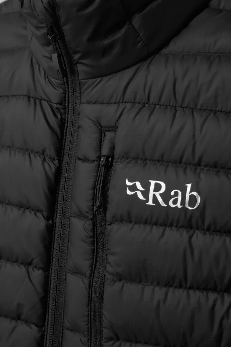 Rab Microlight Down Vest in Black-1