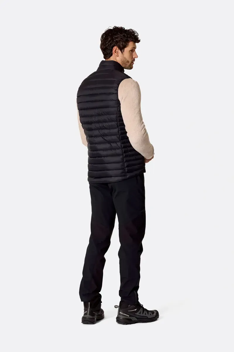 Rab Microlight Down Vest in Black-5