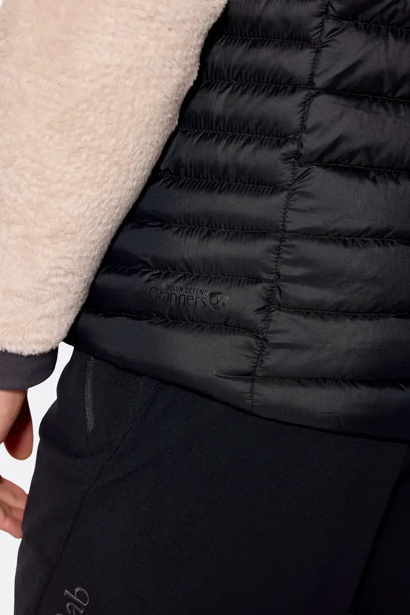 Rab Microlight Down Vest in Black-8