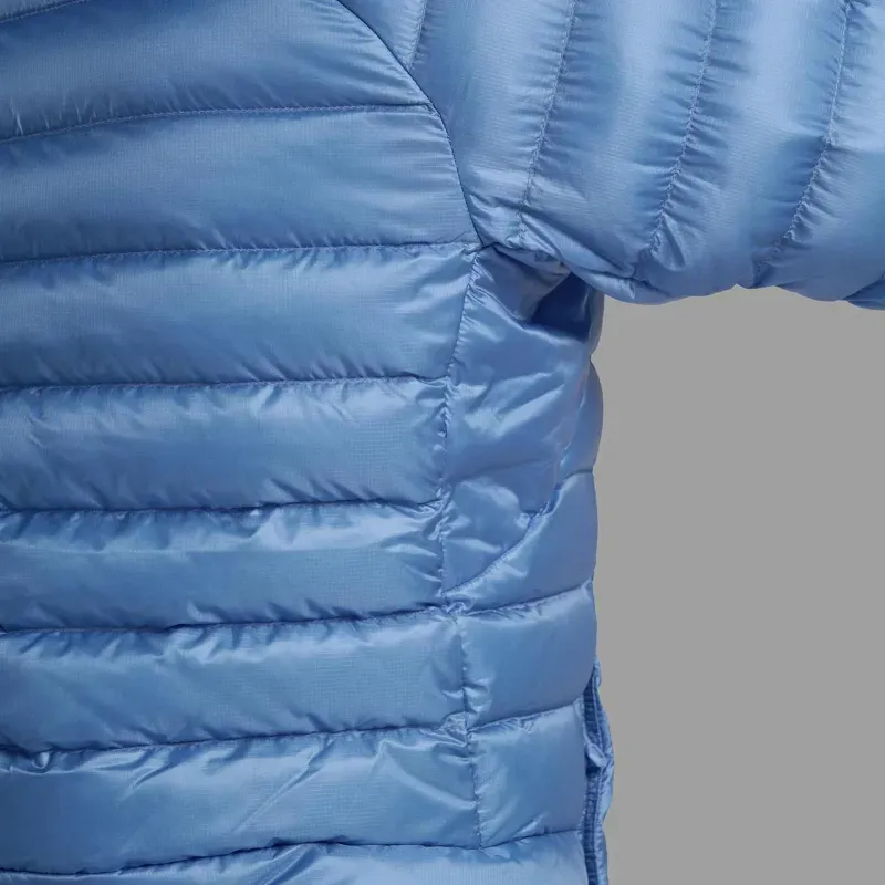 Montane Women's Anti Freeze Hooded Down Jacket in Cornflower-5