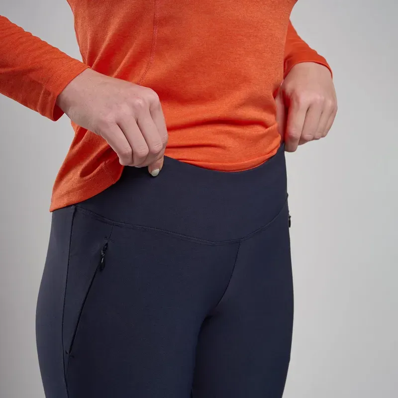 Montane Women's Ineo Regular Pants in Eclipse Blue-4