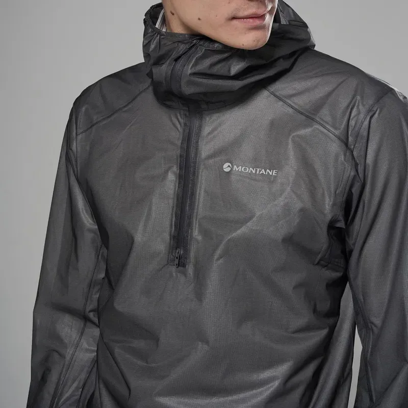 Montane Minimus Nano Waterproof Pull On in Midnight Grey-4
