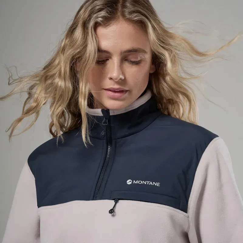 Montane Women's Roco Fleece Pull On in Oyster-4