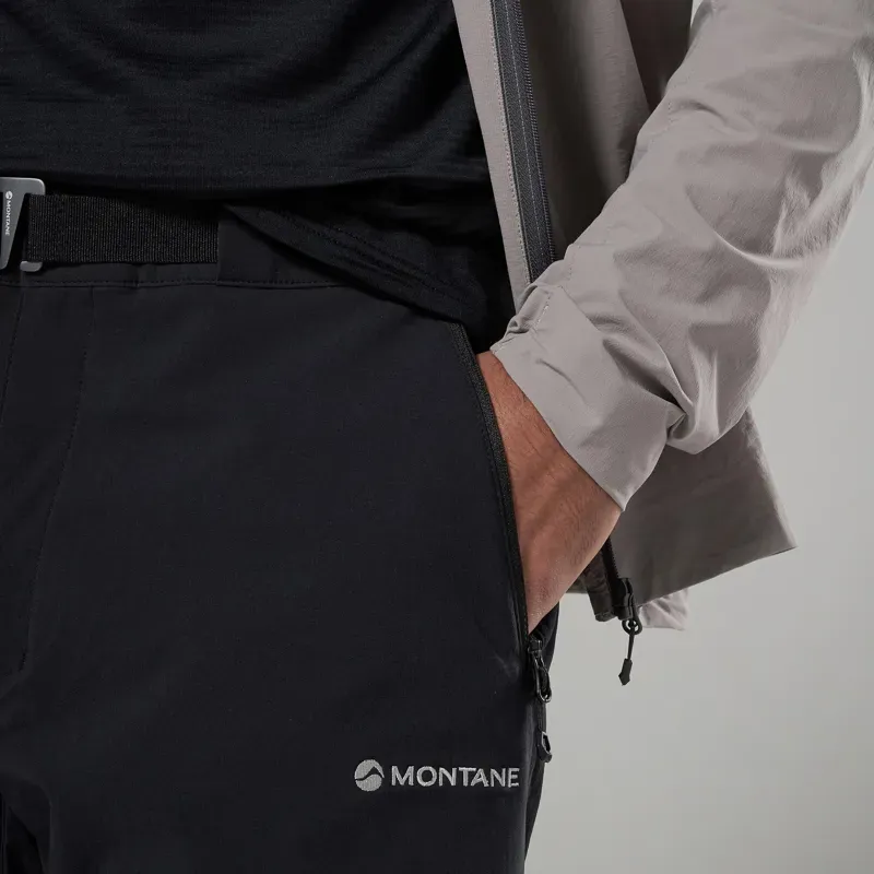 Montane Tenacity Short Softshell Pants in Black-5