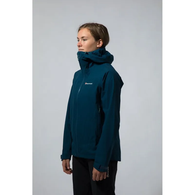Montane Pac Plus Womens Jacket in Narwhal Blue-7