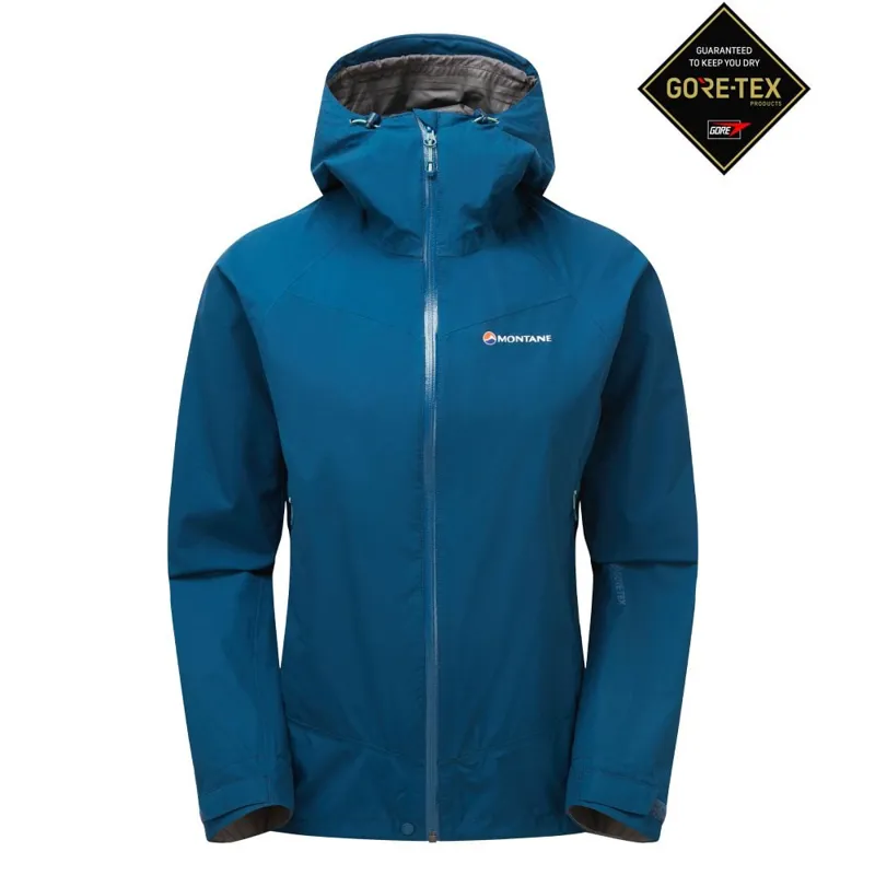 Montane Pac Plus Womens Jacket in Narwhal Blue